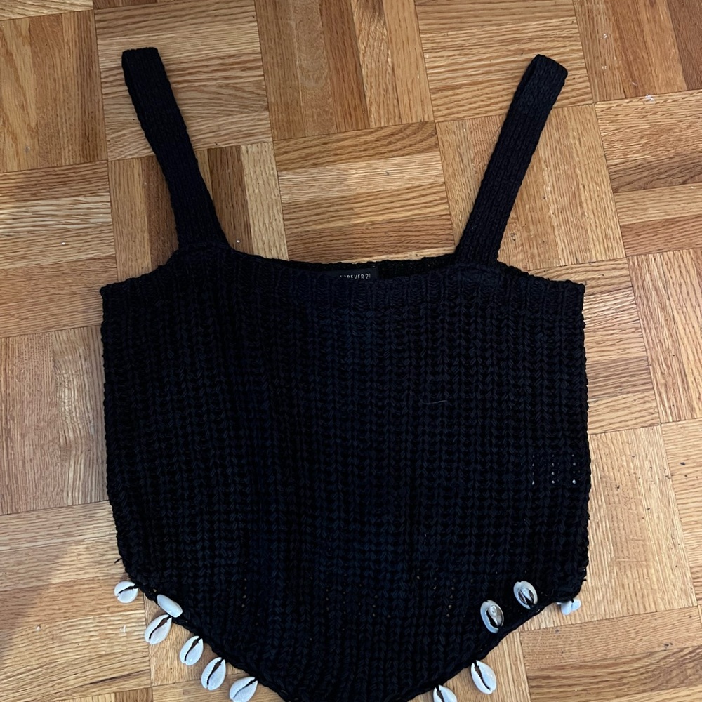 Beaded tank top